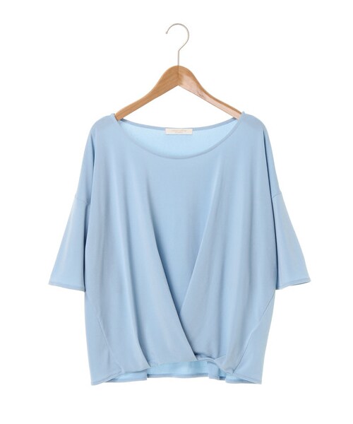 Green　Parks（グリーンパークス）の「【Special Price】・フロントタックフレアカットプルオーバー（トップス・オフホワイト/レッド/イエロー/グリーン/サックスブルー/ネイビー・F）」の11枚目の写真