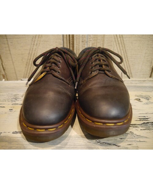 Dr. Martens(ドクターマーチン)の「"Dr.Martens" 4 Holes Leather Shoes Made In England(ブーツ・レディース・その他)」の2枚目の写真