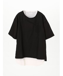 koe | 1綿麻布帛ビッグシャツ(トップス)