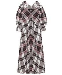 SNIDEL | チェックシャツロングワンピース(ワンピース/ドレス)