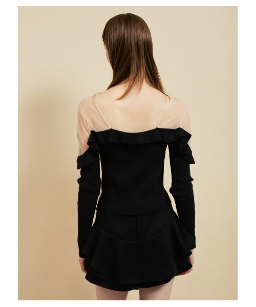 SNIDEL（スナイデル）の「ローウエストラッフルショートパンツ  