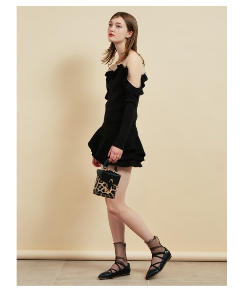 SNIDEL（スナイデル）の「ローウエストラッフルショートパンツ  