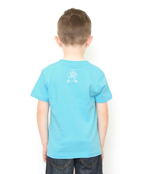 Design Tshirts Store graniph(デザイン ティーシャツ ストア グラニフ)の「だいおういかのいかたろう (ザ キャビン カンパニー)(トップス・キッズ・スカイ ブルー・90/100/110/120/130)」の8枚目の写真