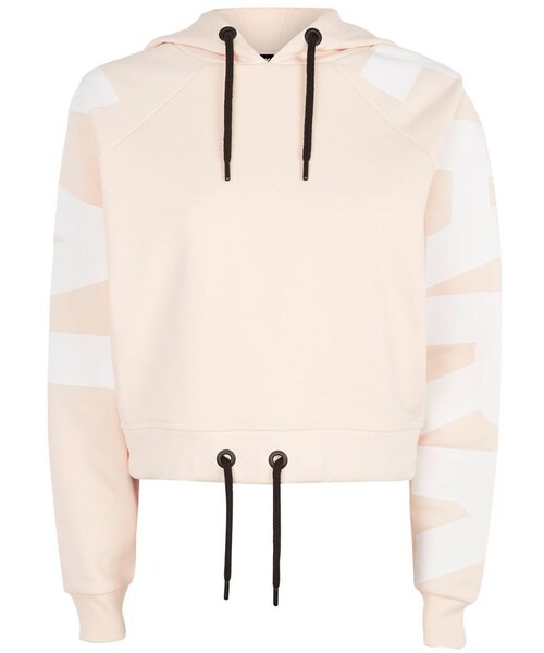 Ivy Park(アイビーパーク)の「Ivy park Logo crop hoodie(スウェット・レディース・Pink・XXS/XS/S/M/L/XL)」の2枚目の写真