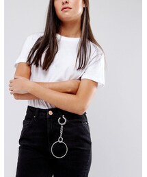 asos | ASOS Oversized Ring Detail Lanyard(ベルト)