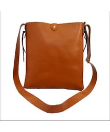 continental handmade キャメル レザー ショルダー バッグ continental handmade キャメル レザー ショルダー バッグ