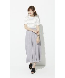 CHEER CLOSET | 【プチプラのあや】リブTシャツ(Tシャツ/カットソー)