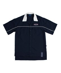 ROMANTIC CROWN | Forever Young Bowling Shirt_Navy(その他)