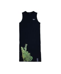 ROMANTIC CROWN | Tropical Long One Piece_Navy(その他)