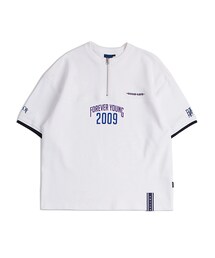 ROMANTIC CROWN | 2009 Zip Up T shirt_White(その他)