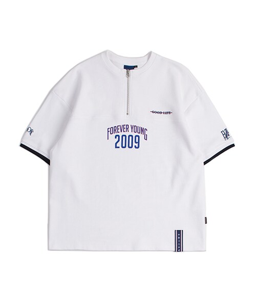 ROMANTIC CROWN(ロマンティッククラウン)の「2009 Zip Up T shirt_White(その他・メンズ・기타)」の1枚目の写真