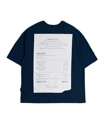 ROMANTIC CROWN | Receipt T shirt_Blue(その他)