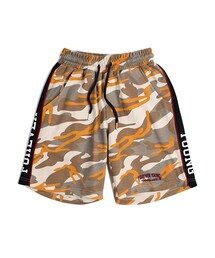 ROMANTIC CROWN | Side Line Sweat Shorts_Camo(その他)