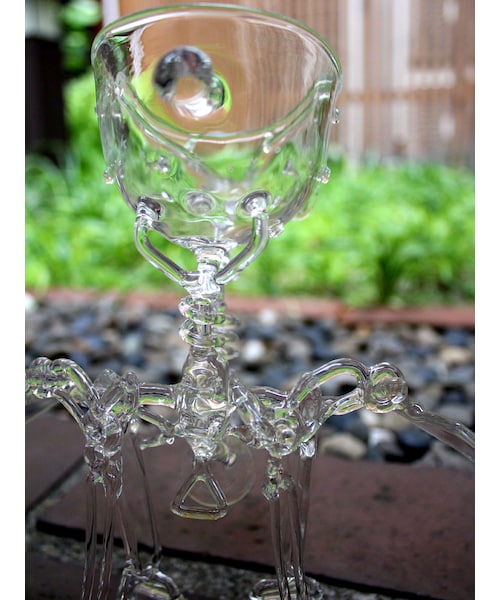 rooms（ルームス）の「柳健太郎 鳥ロボグラス（その他・0001 silver・Free）」の5枚目の写真