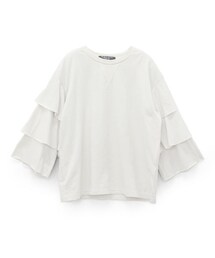 RNA | ＜予約＞フレアーレイヤードスリーブTシャツ(トップス)