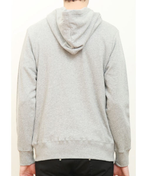 Design Tshirts Store graniph(デザイン ティーシャツ ストア グラニフ)の「ベーシック ロング スリーブ ジップ パーカー (P ロゴ パンダ)(その他・ヘザー グレー・SS/S/M/L)」の5枚目の写真