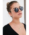 Urban Outfitters | Urban Outfitters Charlie Metal Round Sunglasses(太陽鏡)