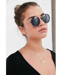URBAN OUTFITTERS | Urban Outfitters Charlie Metal Round Sunglasses(サングラス)