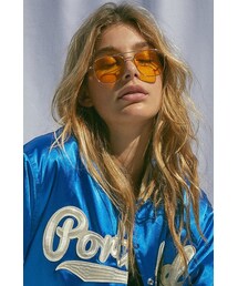 URBAN OUTFITTERS | Urban Outfitters Far Out Translucent Metal Aviator Sunglasses(サングラス)