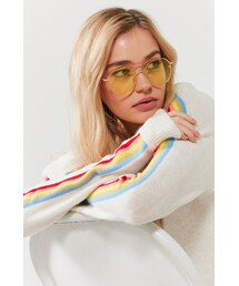 URBAN OUTFITTERS | Urban Outfitters Fiona Translucent Aviator Sunglasses(サングラス)