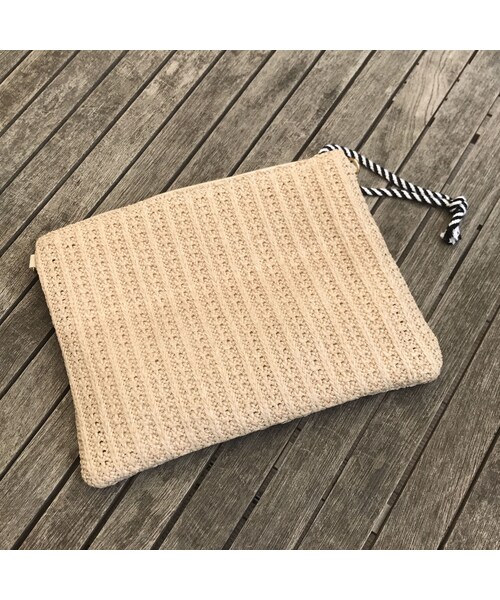 copine（コピン）の「２WAY刺繍カラフルタッセルペーパークラッチバッグ/ショルダーバッグ【クリックポスト対象商品】（クラッチバッグ・レディース・その他）」の3枚目の写真