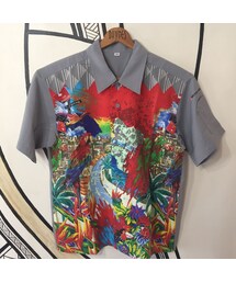 キュウリガン | 【希少】MITSUBISHI ハワイアン 柄ワークシャツ(シャツ/ブラウス)