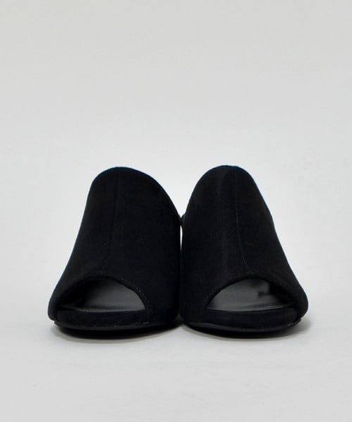 archives（アルシーヴ）の「チャンキーヒールサンダル（サンダル・レディース・ブラック/ベージュ/マスタード・SMALL/MEDIUM）」の12枚目の写真