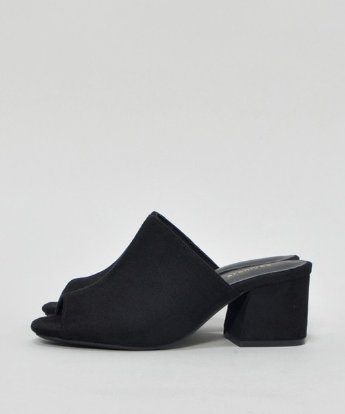 archives（アルシーヴ）の「チャンキーヒールサンダル（サンダル・レディース・ブラック/ベージュ/マスタード・SMALL/MEDIUM）」の13枚目の写真