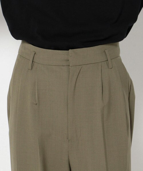 bukht（ブフト）の「bukht/ブフト/別注スーパートロパンツ（パンツ・メンズ・BLACK/GREY/KHAKI/BROWN・F）」の4枚目の写真