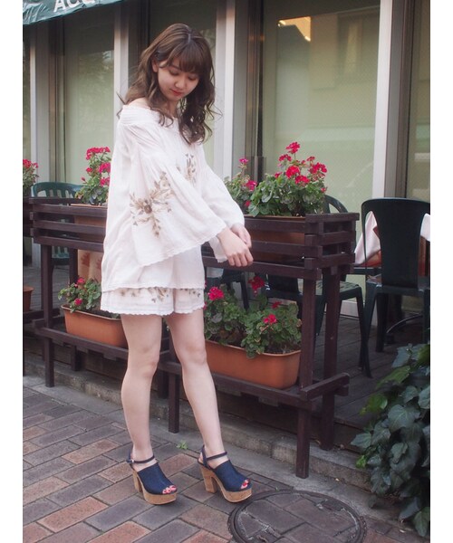 dazzlin(ダズリン)の「【goods】コルクヒールサンダル(シューズ・レディース・ブラック/ベージュ・S/M/L)」の11枚目の写真