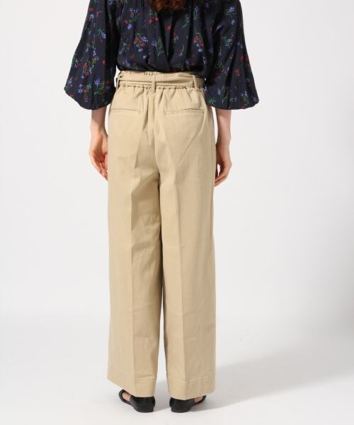 GLOBAL WORK（グローバルワーク）の「リボンチノワイドパンツ（パンツ・ピンク/ベージュ/カーキ/ネイビー）」の7枚目の写真