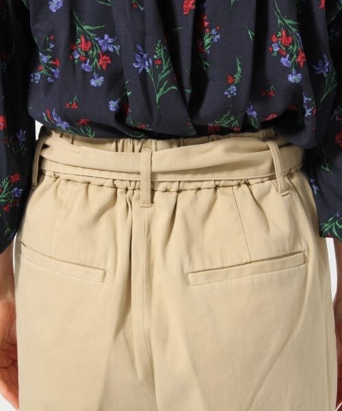 GLOBAL WORK（グローバルワーク）の「リボンチノワイドパンツ（パンツ・ピンク/ベージュ/カーキ/ネイビー）」の11枚目の写真