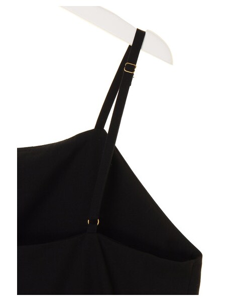 AMERICAN HOLIC（アメリカンホリック）の「【Special Price】フロントタックサロペット（オールインワン・サロペット・ブラック/ベージュ/カーキ・F）」の6枚目の写真