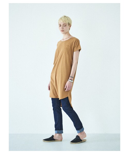 AMERICAN HOLIC（アメリカンホリック）の「【Special Price】P スキニーデニム（パンツ・サックスブルー/インディゴ/ライトインディゴ/ワンウォッシュ・XS/S/M/L/LL）」の4枚目の写真