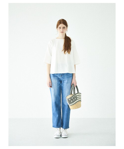 AMERICAN HOLIC(アメリカンホリック)の「【Special Price】P ハイライズデニム(パンツ・インディゴ/ワンウォッシュ・S/M/L)」の8枚目の写真