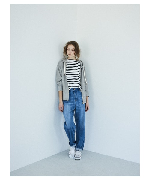 AMERICAN HOLIC(アメリカンホリック)の「【Special Price】P ハイライズデニム(パンツ・インディゴ/ワンウォッシュ・S/M/L)」の6枚目の写真