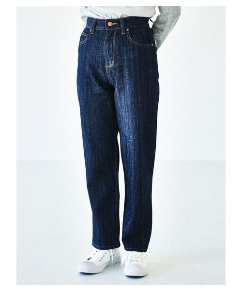 AMERICAN HOLIC(アメリカンホリック)の「【Special Price】P ハイライズデニム(パンツ・インディゴ/ワンウォッシュ・S/M/L)」の1枚目の写真