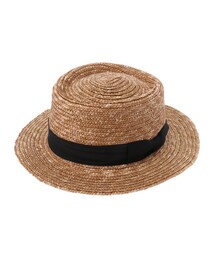 AMERICAN HOLIC | 【Special Price】・リボンラインカンカン帽(帽子)