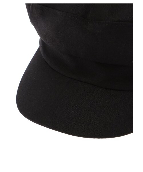AMERICAN HOLIC（アメリカンホリック）の「【Special Price】綿麻マリンキャップ（帽子・ブラック/ベージュ・F）」の4枚目の写真