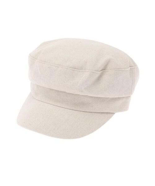 AMERICAN HOLIC（アメリカンホリック）の「【Special Price】綿麻マリンキャップ（帽子・ブラック/ベージュ・F）」の7枚目の写真