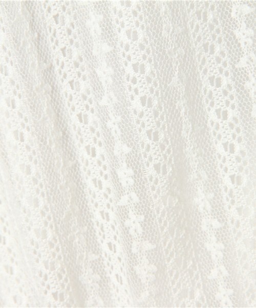 archives（アルシーヴ）の「ストライプレースフレンチトップス（Tシャツ/カットソー・レディース・オフホワイト/ブラウン/ブルー・MEDIUM）」の11枚目の写真