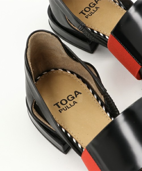 TOGA PULLA（トーガ　プルラ）の「メタルフラットシューズ（その他・レディース・BLK/WHT・1/0）」の8枚目の写真