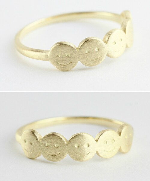 les desseins de DIEU（レデッサンドゥデュー）の「レデッサンドゥデュー 950 クゥインタプリツ スマイル リング（リング・レディース・ゴールド・5号から）」の4枚目の写真