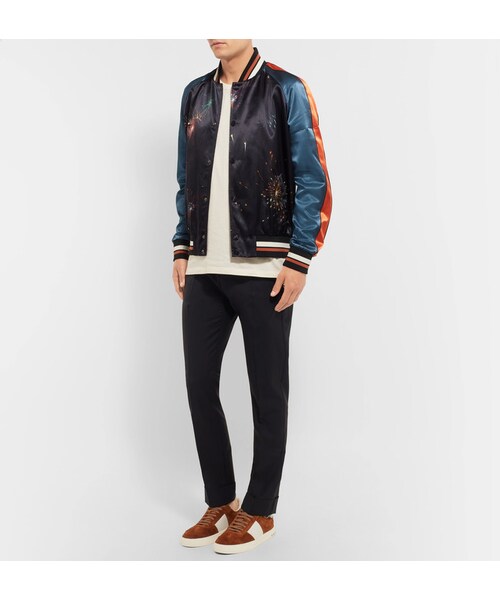 VALENTINO ヴァレンティノ テーラード ジャケット SALE】ウール ギャバジン シングルブレスト ジャケット