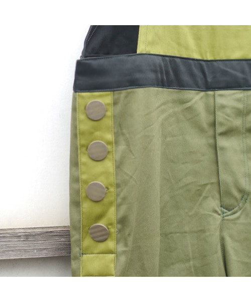 NIRAME.CO(ニラメッコ)の「オブラートおーばーおーる ~カーキ×BLK~(その他パンツ・メンズ・その他)」の7枚目の写真