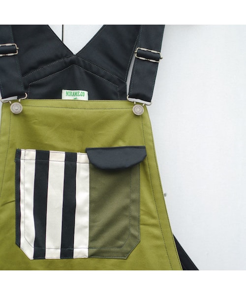 NIRAME.CO(ニラメッコ)の「オブラートおーばーおーる ~カーキ×BLK~(その他パンツ・メンズ・その他)」の6枚目の写真