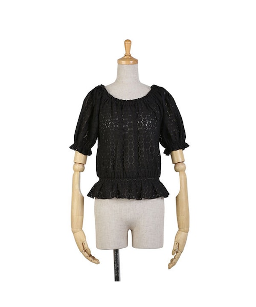 F i.n.t（フィント）の「総レースオフショルブラウス/F&A（シャツ/ブラウス・レディース・その他）」の4枚目の写真