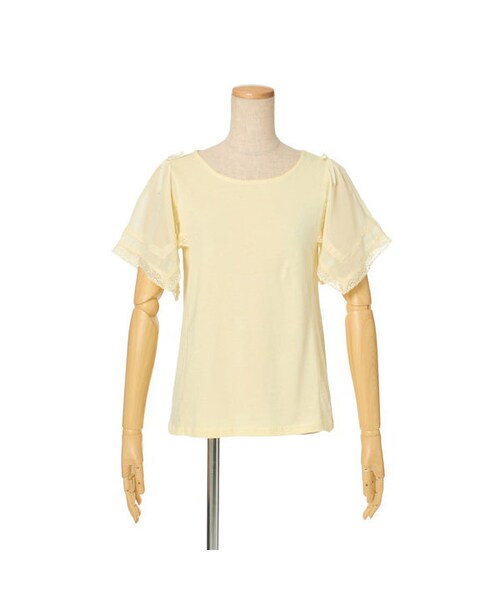 an another angelus(アンアナザーアンジェラス)の「ハンカチスリーブT/an another angelus(Tシャツ/カットソー・レディース・その他)」の4枚目の写真