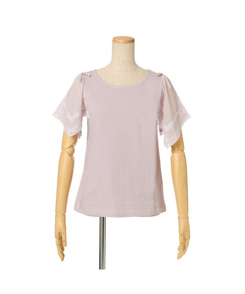 an another angelus(アンアナザーアンジェラス)の「ハンカチスリーブT/an another angelus(Tシャツ/カットソー・レディース・その他)」の3枚目の写真