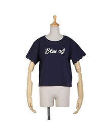 F i.n.t | スカラップカットワークロゴプリントT/F i.n.t(Tシャツ/カットソー)